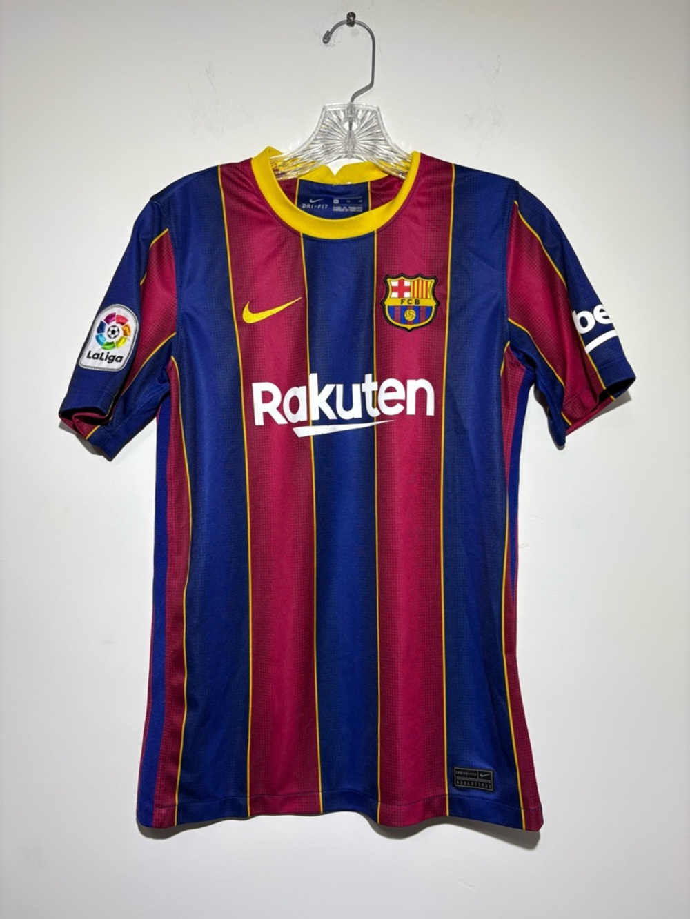 Nike FC Barcelona Home Jersey Blue & Maroon Size XL Youth